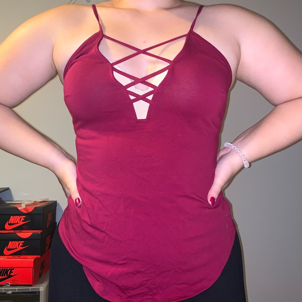 Express strappy front cami